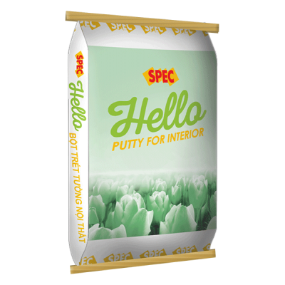 SPEC HELLO PUTTY FOR INTERIOR - BỘT TRÉT TƯỜNG NỘI THẤT