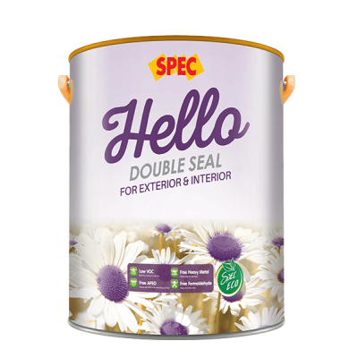 SPEC HELLO DOUBLE SEAL FOR EXTERIOR & INTERIOR - SOBW LÓT CHỐNG THẤM, CHỐNG KẼM CHUYÊN DỤNG