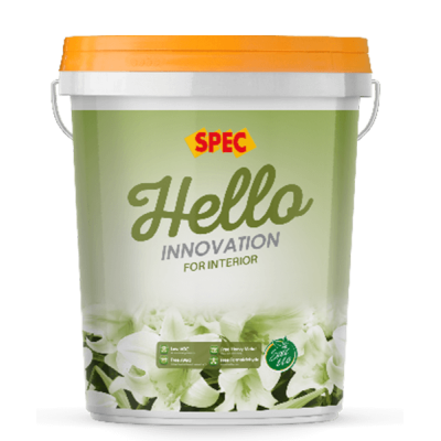 SPEC HELLO INNOVATION FOR INTERIOR - SƠN NỘI THẤT TIÊU CHUẨN MỚI