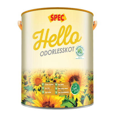 SPEC HELLO ODORLESSKOT - SƠN MÙI TỰ NHIÊN NỘI THẤT